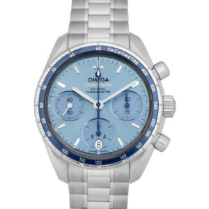 omega speedmaster 38 – l'icône au cadran bleu solaire
